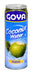 Goya Coconut Water with Pulp 17.6 oz can front packaging wholesale display