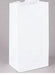 Brown Paper Goods white 6 lb paper bakery bags with waxseal coating for baked goods packaging