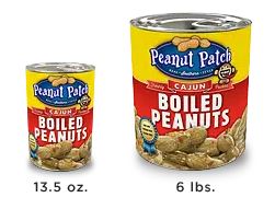 Peanuts Boiled Cajun Cans 13.5 oz 24ct
