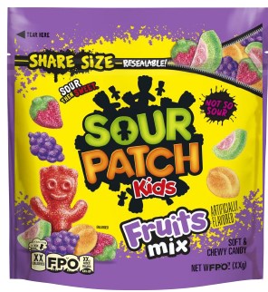 Sour Patch Kids Fruits Mix Peg Bag 11.03 oz