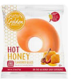 Donut Golden Hot Honey Individually Wrapped Boxes 07ct