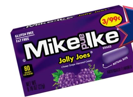 Mike & Ike Jolly Joe Pre Price 3/ 99 Boxes 24ct