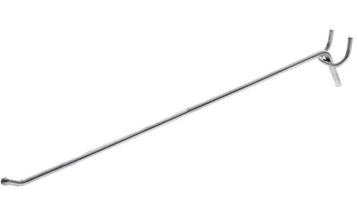 Trion Industries 12 inch metal peg hook for pegboard and slatwall retail display fixtures