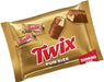 Twix Fun Size Caramel Cookie Chocolate Bars 10.83 oz, 16-count package