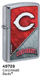 Zippo Mlb Cincinnati Reds Lighter