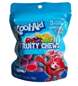 Kool Aid Fruit Chews Peg Bag 5.5 oz
