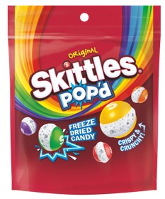 Skittles Popd Original Peg Bag 5.5 oz