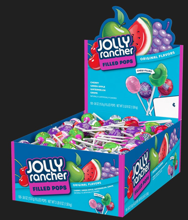Jolly Rancher Lollipops 100-Count Wholesale Boxes