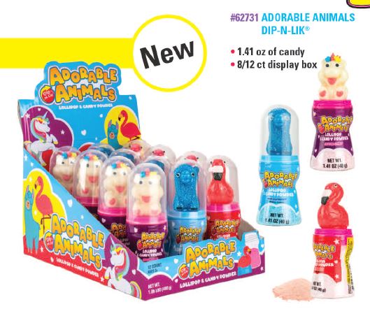 Dip N Lik Adorable Animal Boxes 12ct