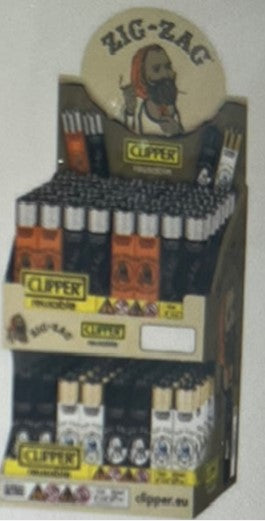 Clipper Lighter Zig Zag 2-tier Counter Displays 96ct
