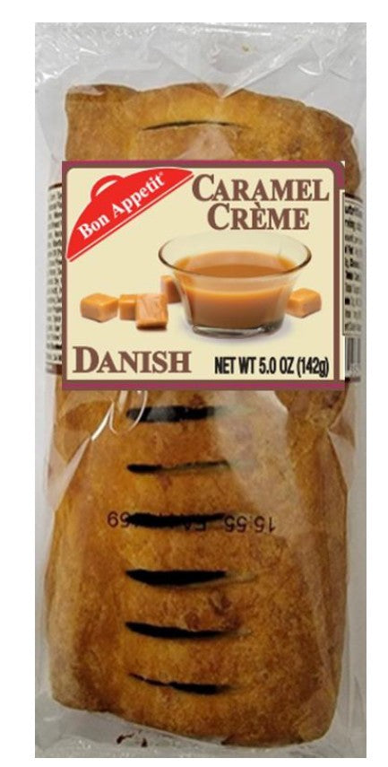 Bon Appetit Caramel Creme Pastry Boxes 5 oz 08ct