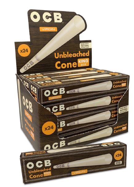 OCB Virgin Cone King Size Boxes 12ct