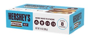 Hershey's S'mores Kit 14 oz with milk chocolate, graham crackers, and marshmallows