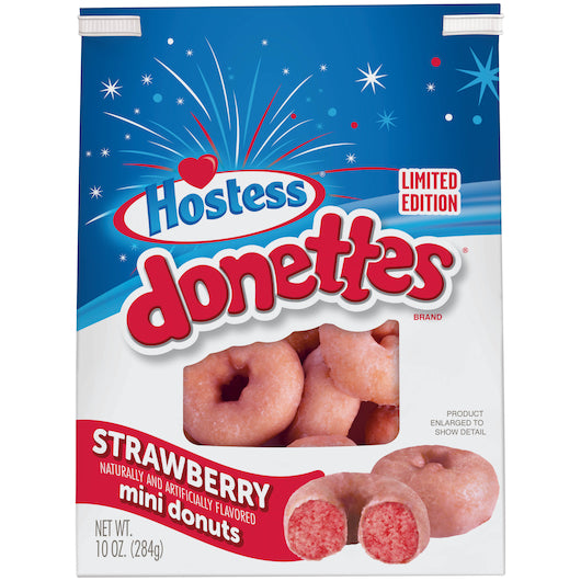 Hostess Donettes Strawberry Bags 09ct