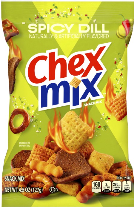 Chex Mix Spicy Dill Pickle Flavor Mix 4.5oz 8ct