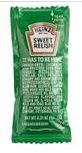 Heinz Ppk Sweet Relish Bulk Single Serve Packets 200ct