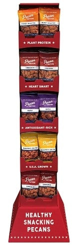 Pecan Nation Tower Counter Displays 40ct