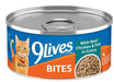 9Lives Hearty Cuts With Real Chicken & Fish In Gravy cat food, 5.5 oz can