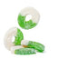 Albanese Gummi Apple Rings 4.5 lb — sugar-coated green apple flavored gummy rings