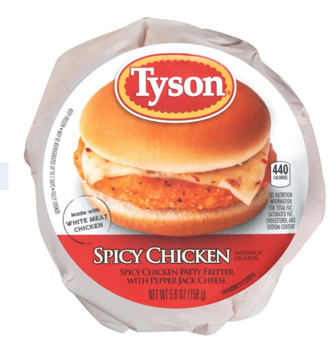 Tyson Spicy Chicken Sandwiches Wholesale