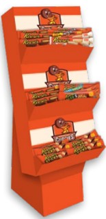 Reese's NCAA King 3-in-1 Shape Peanut Butter Cups, college-themed king-size candy with milk chocolate and peanut butter