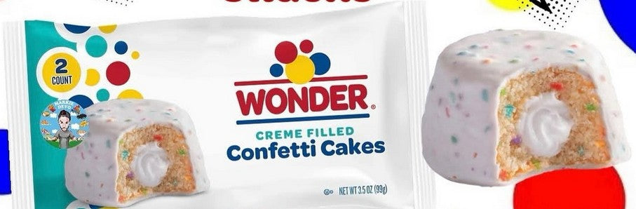 Wonder Confetti Bells Boxes 3.5 oz 06ct