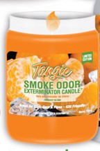 Smoke Odor Exterminator Jar Candle Tangie  12ct