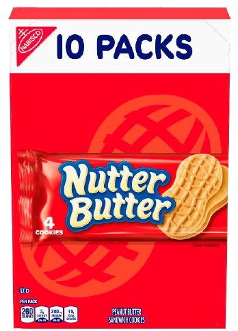 Nutter Butter 1.9 Boxes 10ct