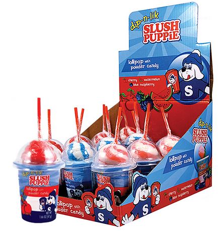 Slush Puppie Dip N Lik Boxes 12ct