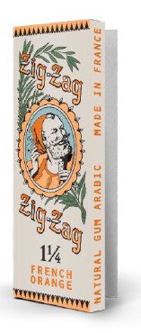 Zig Zag French Orange Vintage 1-1/4 Rolling Papers 24ct