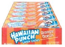 Hawaiian Punch Chew Ocean Orange .8 Boxes 36ct