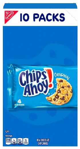 Chips Ahoy Single 1.55oz 10ct