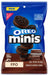 Oreo Mini Cookies Big Bag 3 oz — bite-sized Oreo sandwich cookies in a grab-and-go peg bag