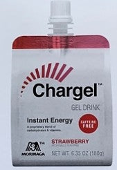 Chargel Strawberry Instant Energy Gel 6.35oz 6ct