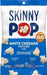SkinnyPop White Cheddar Popcorn 1 oz single-serve bag with white cheddar seasoning