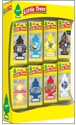 Little Trees New Item Air Fresheners 192-Count Wholesale Counter Display
