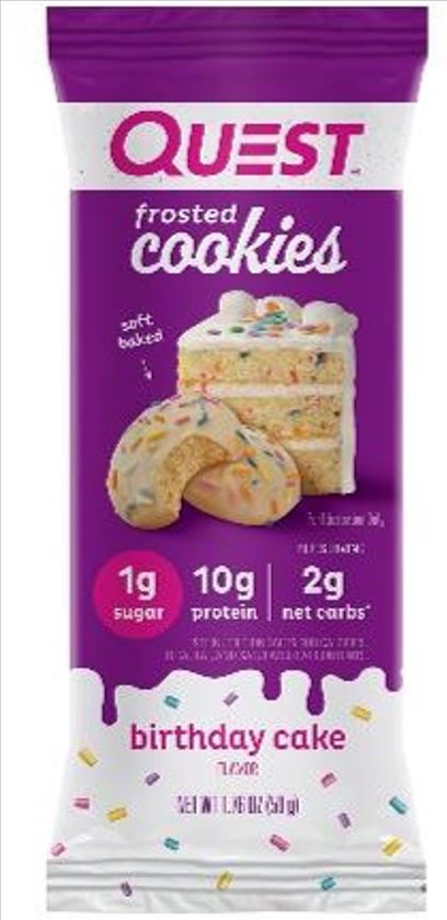 Quest Frosted Cookie Birthday Cake Boxes 08ct