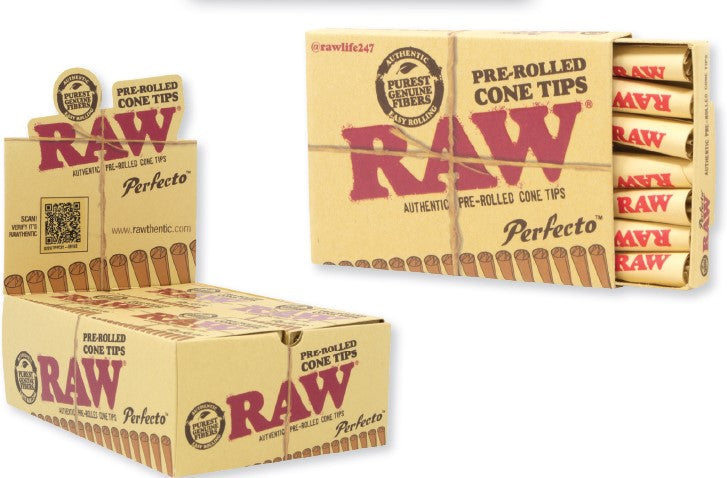 Raw Perfecto Cone Tips Boxes 20ct