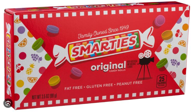 Smarties Box Theater 3.5 oz