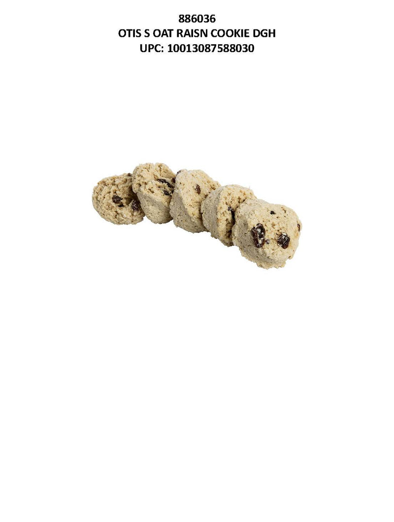 Otis Spunkmeyer Cookie Dough Oatmeal Raisin 240ct
