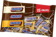Snickers Mix Chocolate Candy Variety 10.83 oz bag with assorted Snickers pieces in chocolate, caramel, and peanut flavors