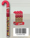 Skittles Original Fruit Candy Cane 2.6 oz in festive holiday packaging with rainbow fruit flavors