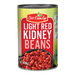 Our Family Light Red Kidney Beans 15 oz can front label
