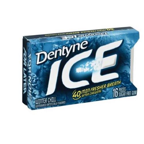 Dentyne Ice Winter Chill Chewing Gum 16pc (Pack of 9)