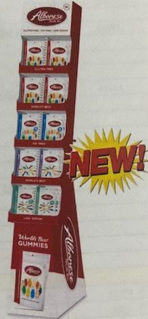Albanese Mixed Sweet & Sour Shipper Peg Bags Floor Shippers 60ct
