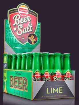 Twang Longneck Lime Display Counter 24ct