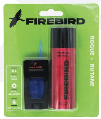 Colibri Lighter Rogue + Butane Clipstrips 12ct