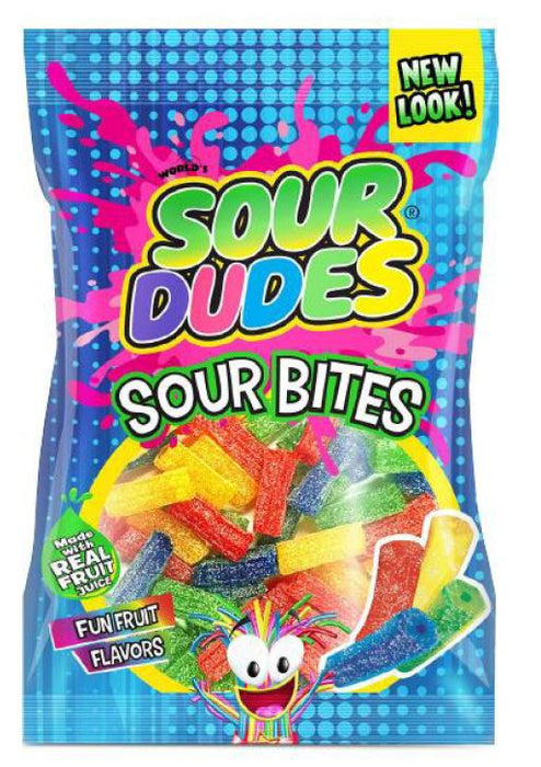 World Sour Dude Bits Peg Bag 4 oz