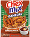 Chex Mix Game Day Bold & Smoky BBQ Snack Mix 4.5 oz bag with smoky barbecue-seasoned Chex pieces and pretzels