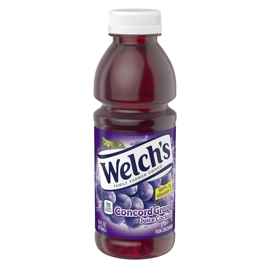 Welch's Grape Cocktail Juice 16 oz 12ct